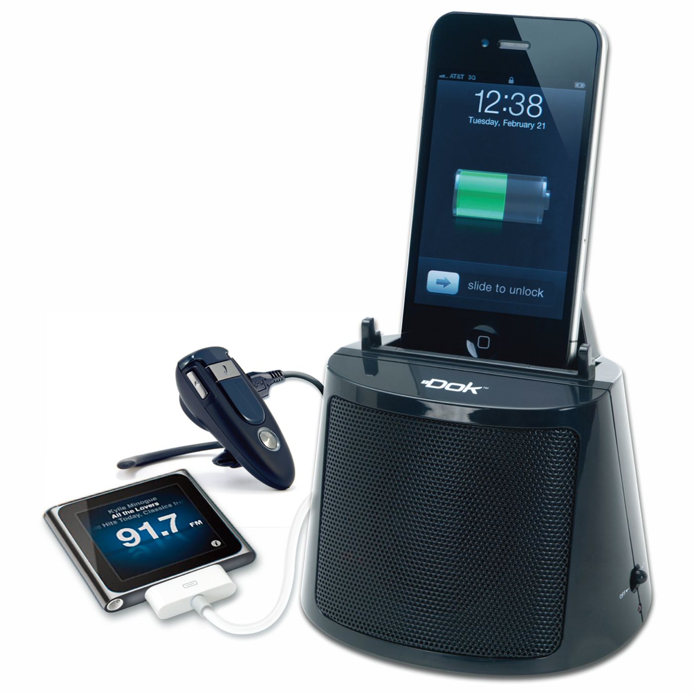 CR16 - 3 Port Charger with Bluetooth Speaker CR16 - 3 Port Charger with Bluetooth Speaker